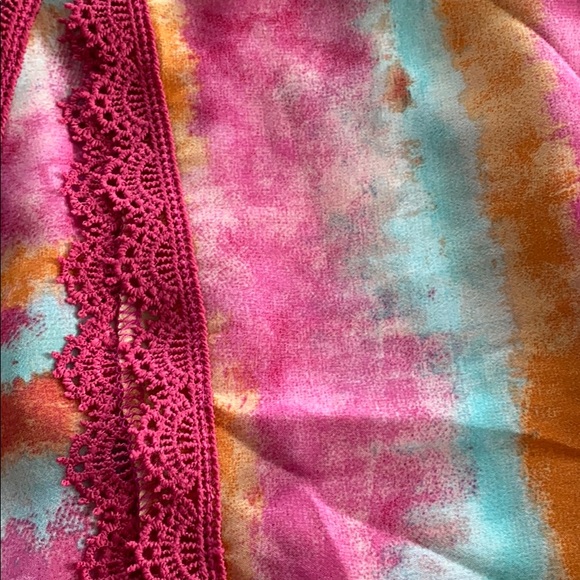 LuLaRoe Chloe flowy kimono vest - Picture 3 of 4